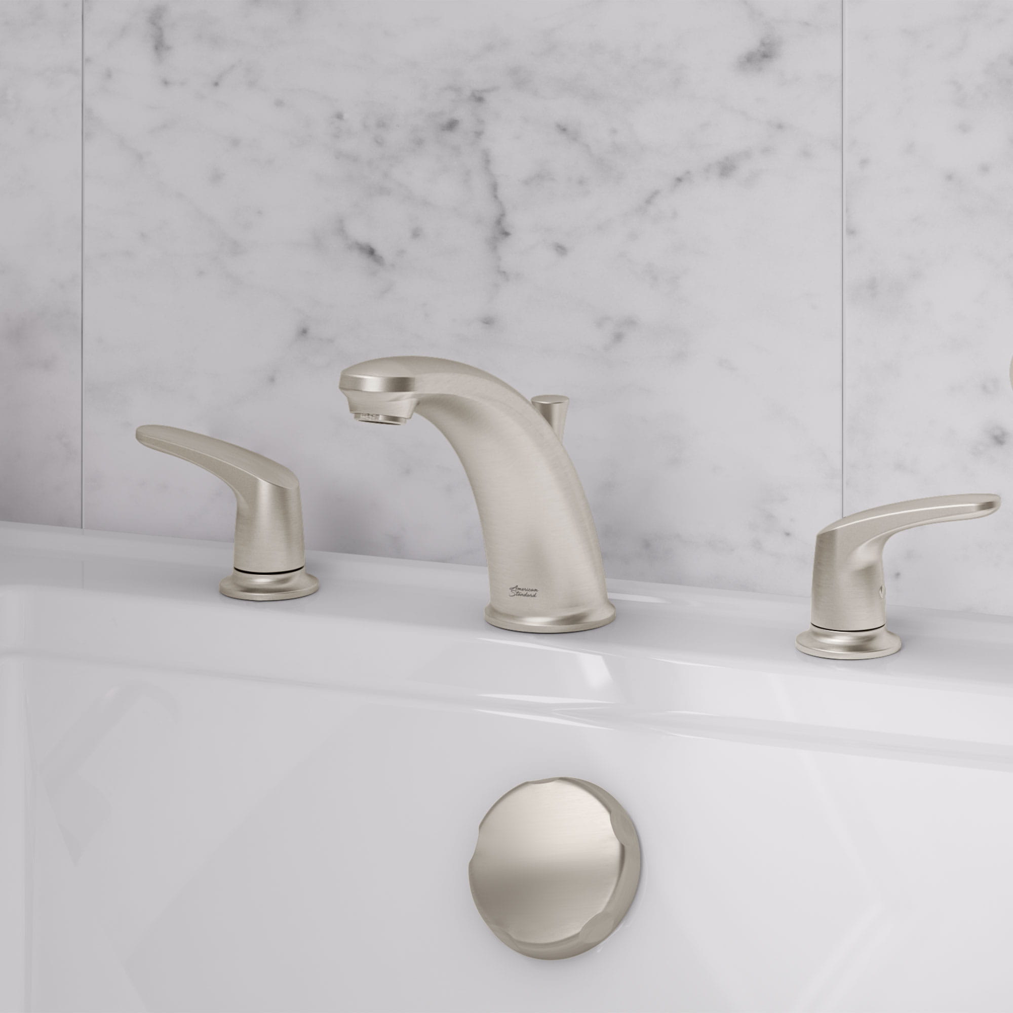 Colony PRO Bathtub Faucet Trim With Lever Handles for Flash Rough In Valve   BRUSHED NICKEL